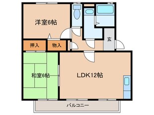 アム－ル栄の物件間取画像